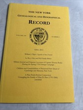 The New York Genealogical and