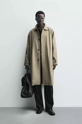 Trench coat uomo zara - coat,