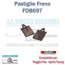 Pastiglie Freno PIAGGIO FREE - APRILIA TUAREG 50