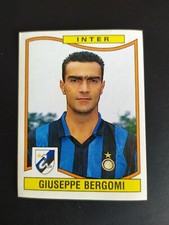 FIGURINA CALCIATORI PANINI 1990/91 INTER BERGOMI n. 138 NUOVA CON VELINA 