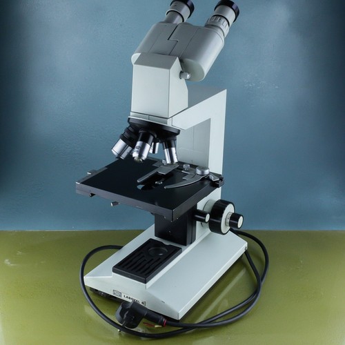 Binocolo microscopio laboval - binocolo,