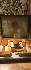 Beauty Set da uomo con valigetta imbottita. Fine '800