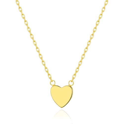 Collana cuore placcato - , oro