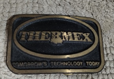 Vintage Belt Buckle THERMEX