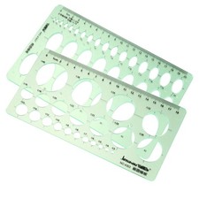  2 PCS Math Drawing for School