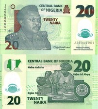 Nigeria 20 naira 2025 P-34t