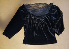 Maglia Corta Donna In Velluto