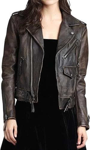 Giacca donna vera pelle di - in,