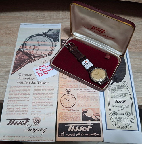 1950 1959 tissot 35mm acier - 1950,