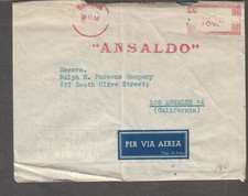 Italy 1954 meter cover Ansaldo