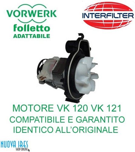 Motore aspirapolvere folletto - motore,