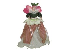 ANGELO IN CERAMICA VESTITO DI