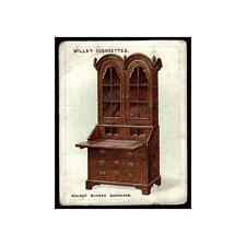 Walnut Bureau Bookcase 1924