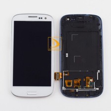 LCD per Samsung Galaxy S3 i9300 Touch Screen Assemblaggio LCD Full Sostituito Frame #&