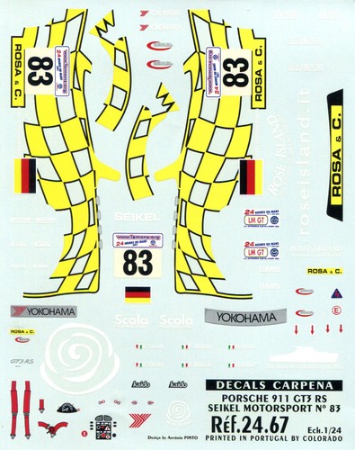 Porche 996 gt3 le mans - 996, n°