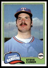 1981 Topps #592 Steve Comer