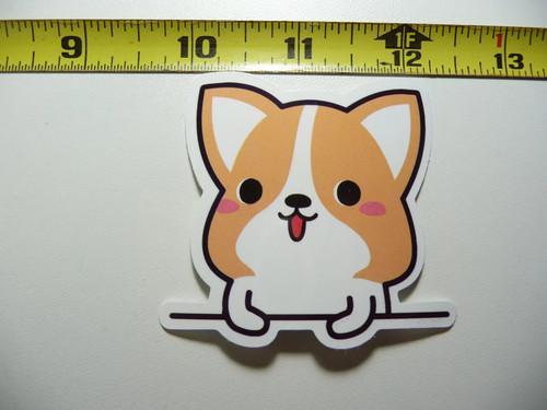 Corgi cucciolo bordo tavolo - bordo,
