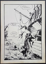 Milo MANARA tavola originale