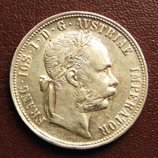 Austria. 1 fiorino 1889