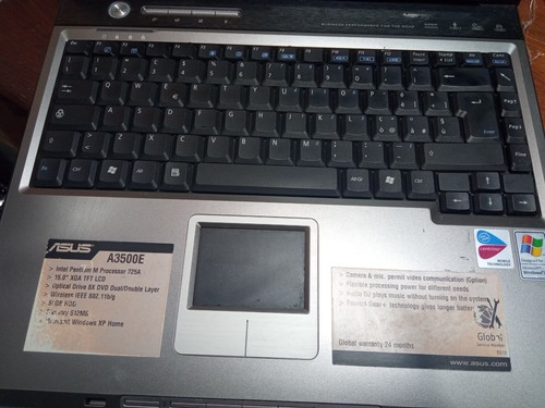 Notebook asus a3500e - notebook,