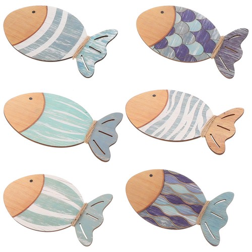 Pcs pesci del legno pesce - pcs,