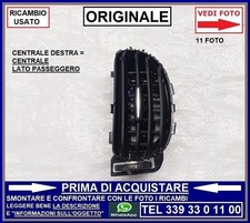 BOCCHETTA ARIA CENTRALE DESTRA DX SU CRUSCOTTO FIAT 500L 500 L DAL 2012