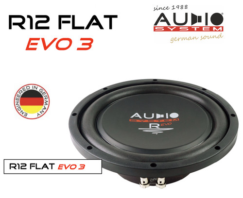 Sistema audio r12 flat evo3 - sistema,