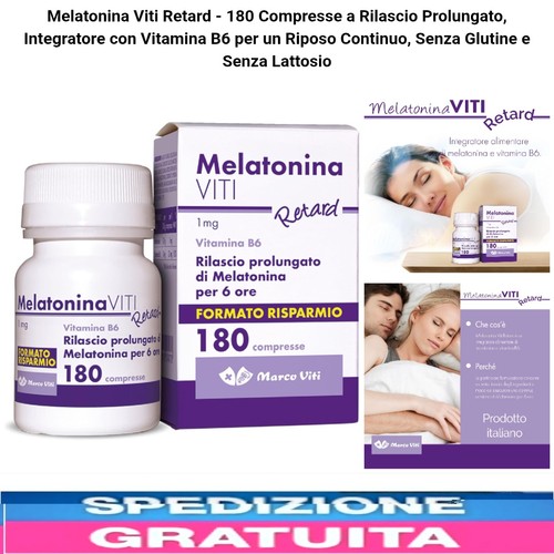 Integratore viti retard 180 - integratore,