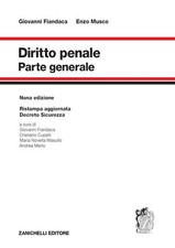 Diritto penale. Parte generale