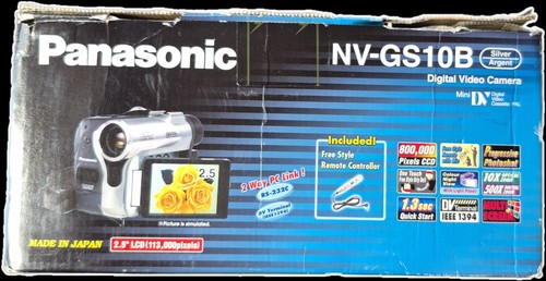Panasonic gs10 videocamera - panasonic, nv-gs10