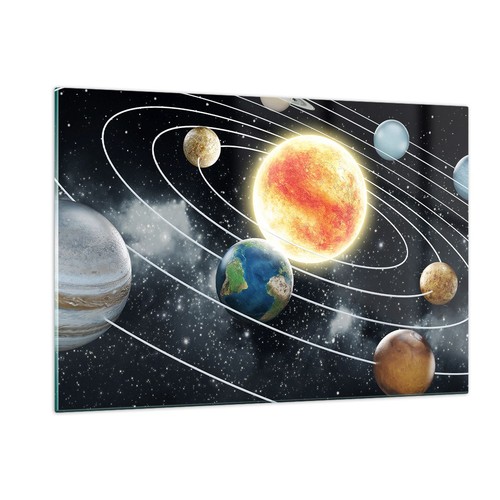 Quadro vetro 120x80cm cosmo - su,
