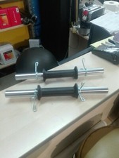 Coppia Manubri antiscivolo caricabili  regolabili 25mm palestra pesi ghisa