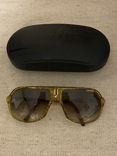 Occhiali da sole Vintage Carrera “Safari”-Italy 90’s.Large.Tartaruga.Marrone