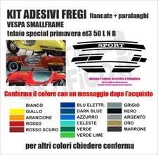 Kit Adesivi SPORT Vespa