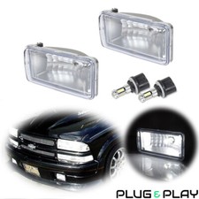 Pair clear bumper fog light - clear,