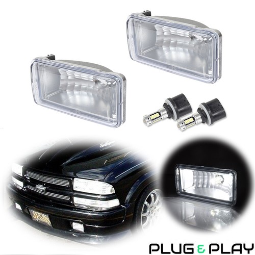 Pair clear bumper fog light - fog,