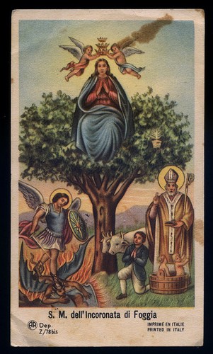 Santino holy card - card"", ediz.