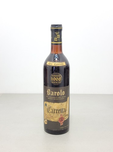 Barolo carretta 1968 cannubi - barolo,