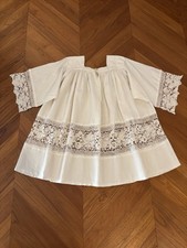 ANTICA COTTA SACERDOTALE CON PIZZO AL TOMBOLO