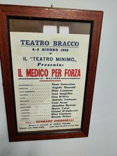 Locandina Teatro Bracco del 1968