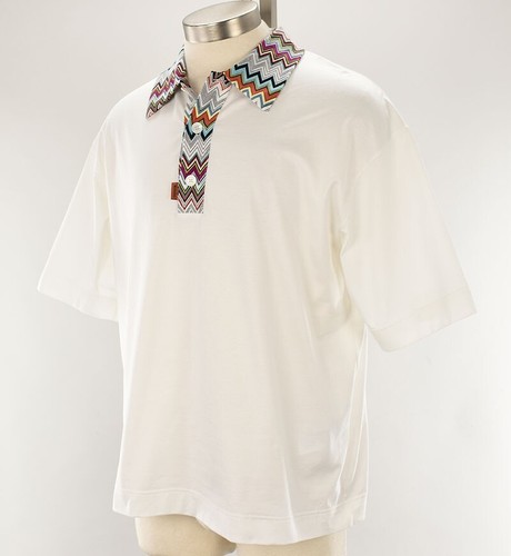 Polo missoni bianca - polo,