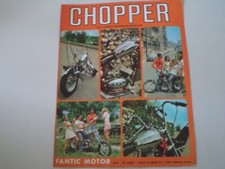advertising Pubblicità 1972 MOTO FANTIC CHOPPER 50