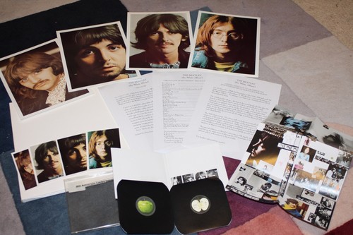 The beatles press kits white - beatles-press, kits,