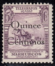 Marruecos Morocco Telégrafos