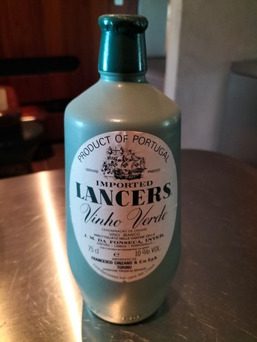 Bottiglia vino lancers del - lancers,