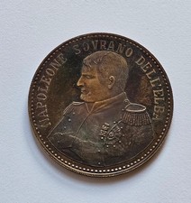MEDAGLIA IN ARGENTO NAPOLEONE