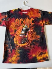 Adult XL AC/DC Tie-Dye Liquid