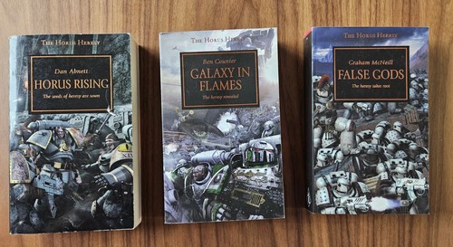 Horus heresy books opening - books,