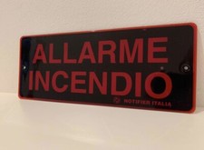 Placca da muro Allarme Incendio