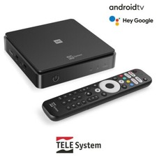 TELE System ON T2HD Decoder Digitale Terrestre DVB-T2 SMART Google TV Android IP